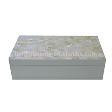 freshwater shell hotel product white jewelry box material